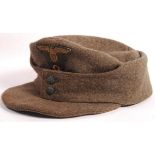 RARE ORIGINAL WWII 1940 GERMAN ARMY FIELD CAP