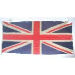 WWII ERA BRITISH ROYAL NAVY UNION JACK / UNION FLA