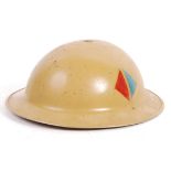 RARE WWII 8TH ARMY ROYAL ARTILLERY AFRICA HELMET