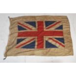 RARE WWII MOTOR LAUNCH ML 599 BOAT LINEN FLAG