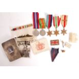 WWII SBS SPECIAL BOAT SERVICE MEDAL GROUP & EFFECT