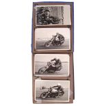 RARE CANDID 1950'S MOTORCYCLE RACE PHOTOS - JOHN SURTEES