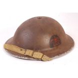 RARE WWII ORIGINAL BRITISH COMMANDO STEEL BRODIE H