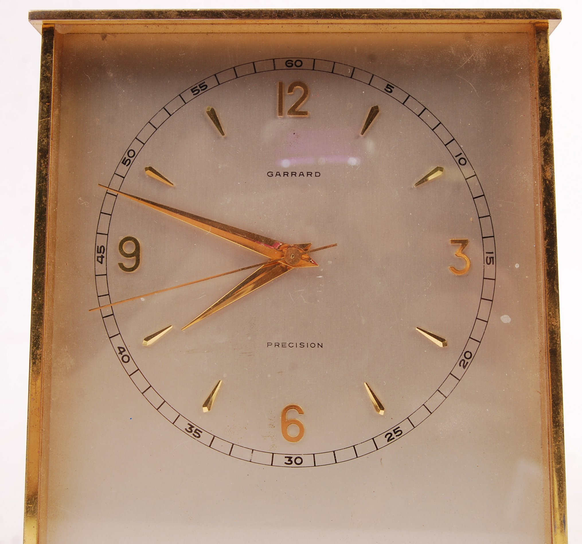 VINTAGE GARRARD MANTEL CLOCK PRESENTED BY ESSO PETROLEUM - Image 2 of 4