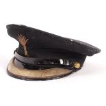 RARE WWII WELSH GUARDS HAT BELONGING TO TANK COMMA