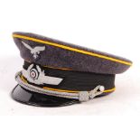 REPRODUCTION WWII SECOND WORLD WAR LUFTWAFFE CAP