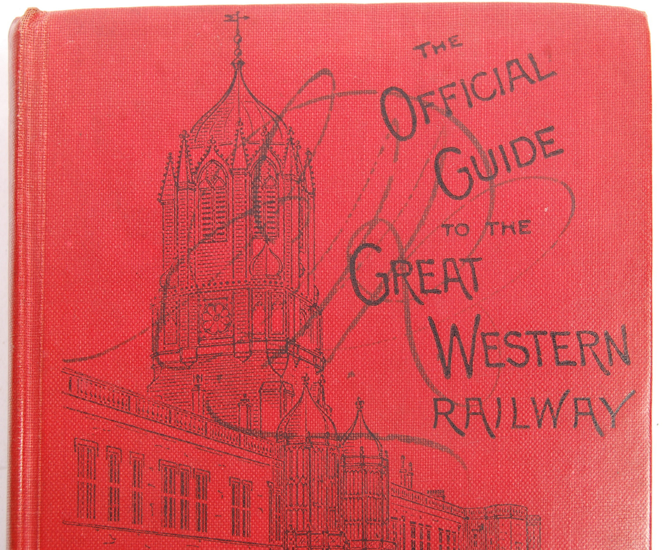 CHARMING RARE OFFICIAL GUIDE TO GREAT WESTERN RAILWAY 1911 - Image 2 of 3