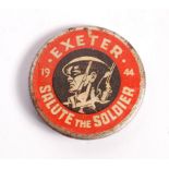 RARE WWII ' SALUTE THE SOLDIER ' FUND RAISING EXET