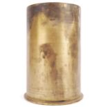 PRE WWII GERMAN NAZI BRASS FIELD HOWITZER SHELL CA