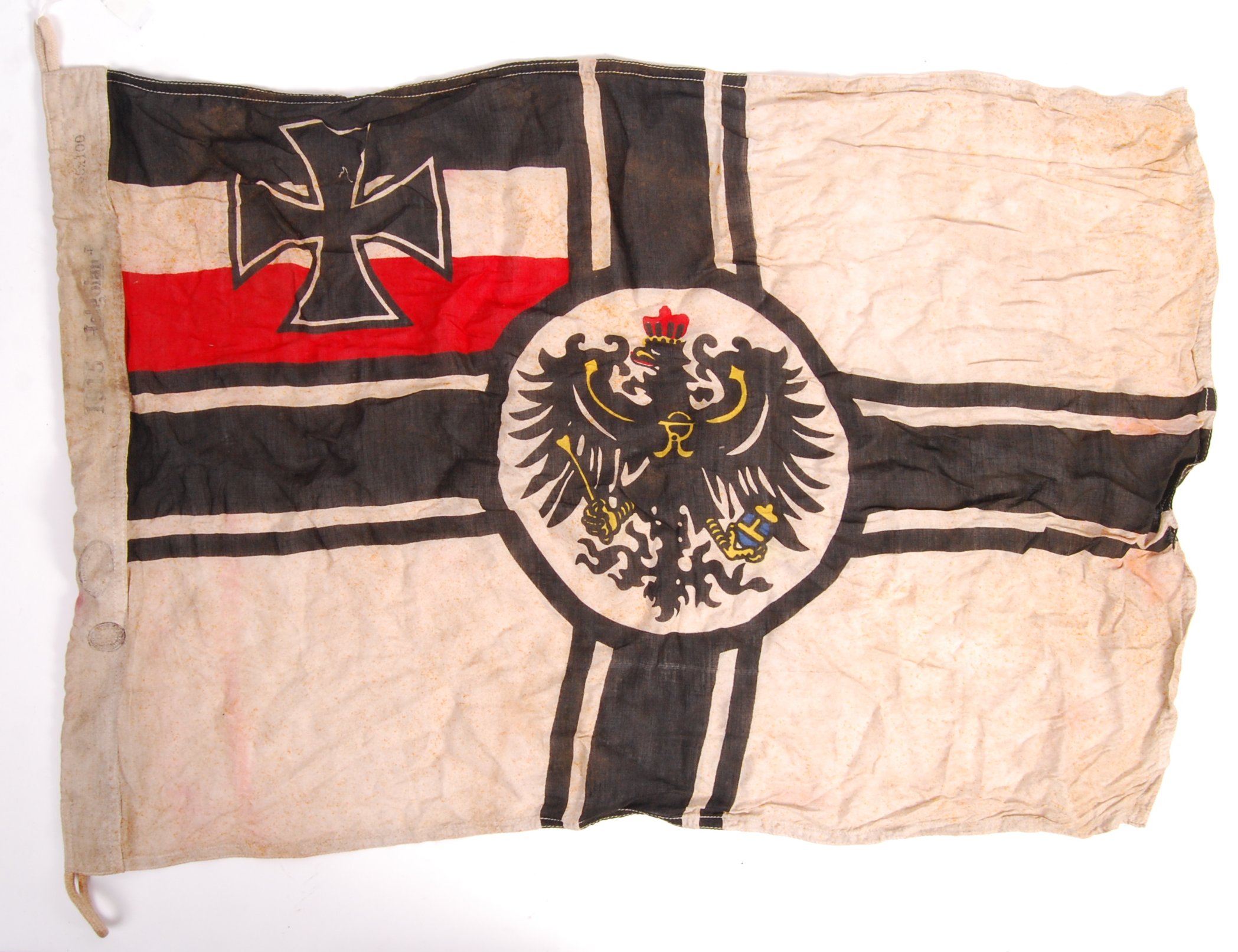 RARE WWI FIRST WORLD WAR IMPERIAL GERMAN FLAG