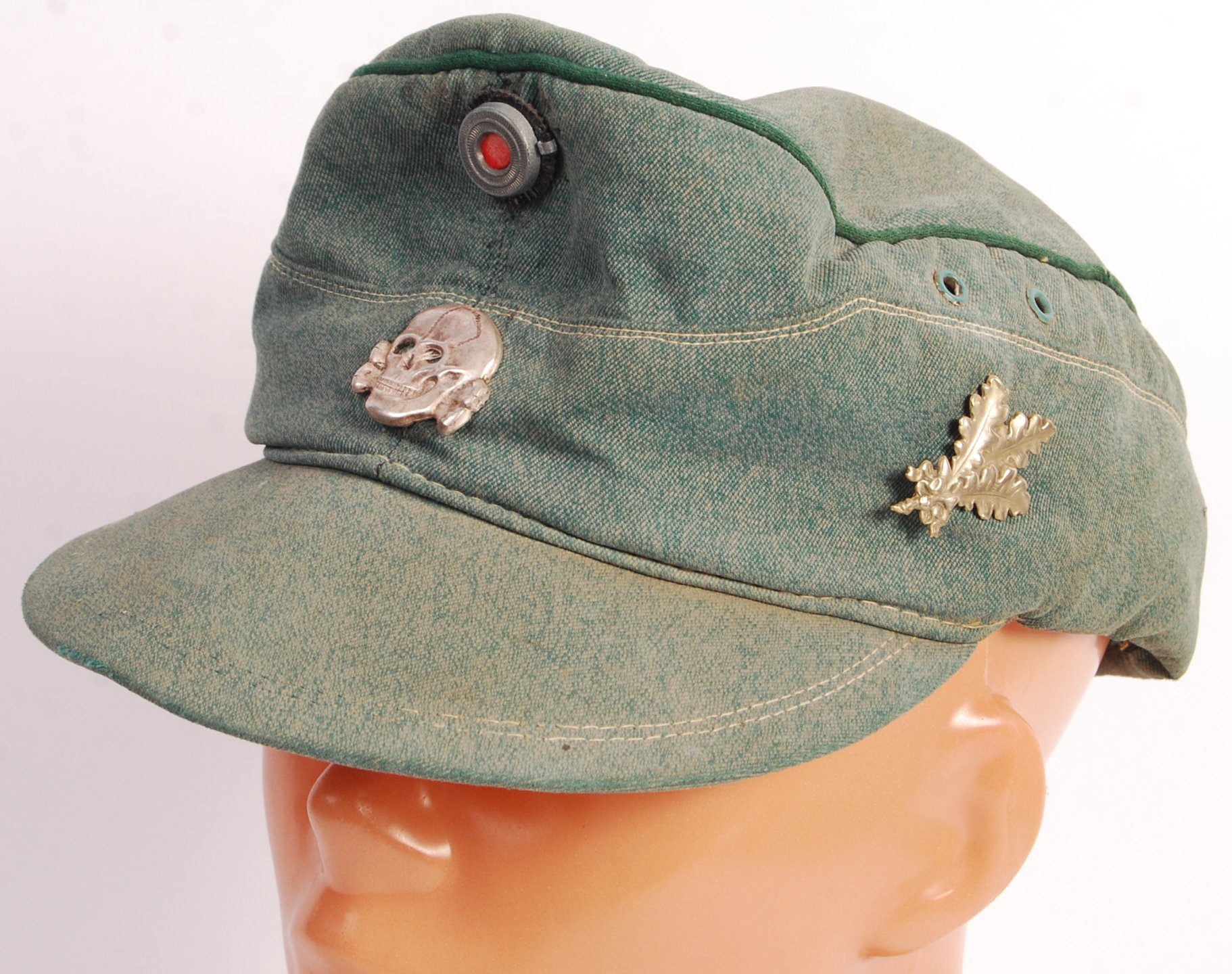 RARE ORIGINAL WWII NAZI GERMAN ARMY SNIPER'S CAP - Image 2 of 6