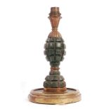 UNUSUAL WWI FRENCH MILLS BOMB GRENADE LAMP