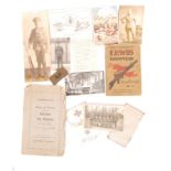 COLLECTION OF WWI FIRST WORLD WAR EPHEMERA