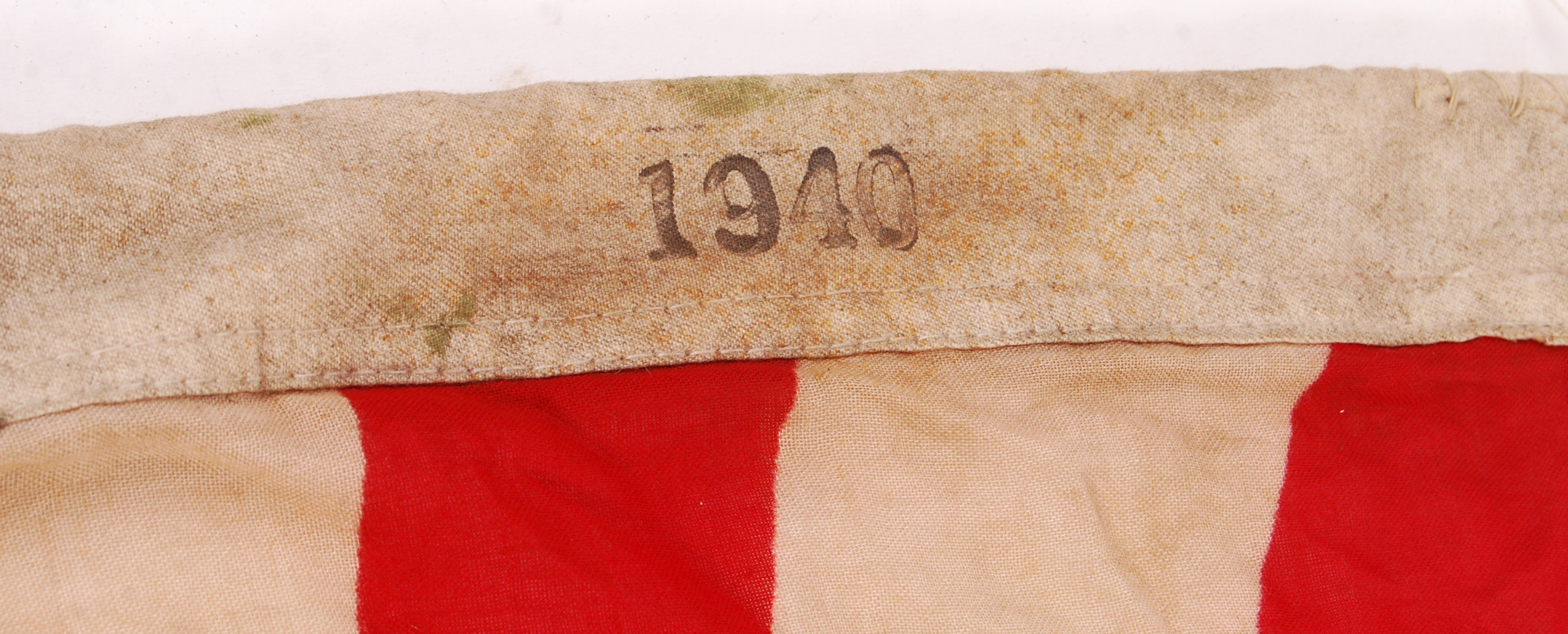 WWII SECOND WORLD WAR IMPERIAL JAPANESE 1940 FLAG - Image 3 of 3