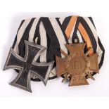 WWI FIRST WORLD WAR GERMAN IMPERIAL ARM IRON CROSS MEDAL BAR