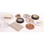 ASSORTED VINTAGE AUTOMOBILIA ASHTRAYS