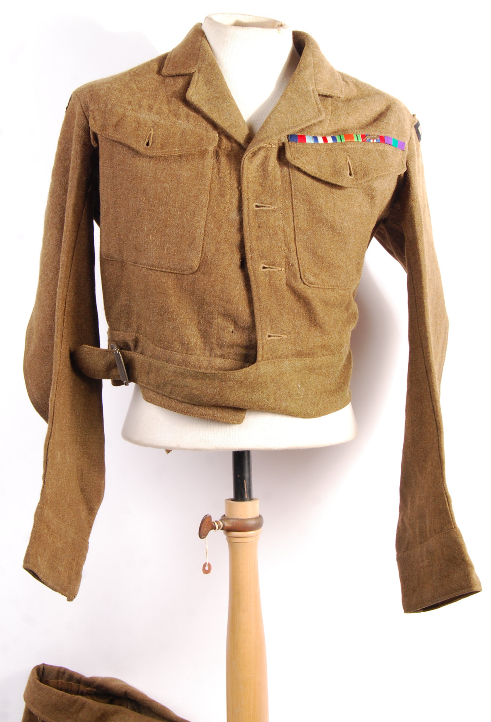 J.A.W. DENT - WWII TANK COMMANDER - UNIFORM - Image 6 of 6