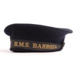 POST WWII ROYAL NAVY SAILORS ' PORK PIE ' CAP