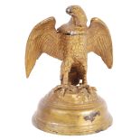 ANTIQUE IMPERIAL GERMAN WWI BRONZE EAGLE DESKTOP I