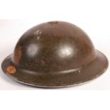 ORIGINAL WWII NATIONAL FIRE SERVICE BRODIE HELMET