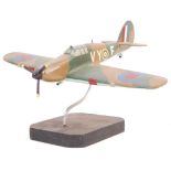 WWII HAWKER HURRICANE 85 SQUADRON HAND MADE MODEL