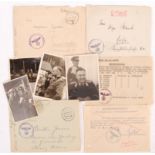 COLLECTION OF WWII THIRD REICH GERMAN ARMY EPHEMER