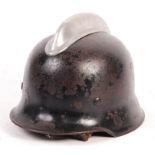 RARE WWII SECOND WORLD WAR M34 NAZI FIRE HELMET