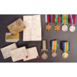 WWI & WWII MEDAL GROUP - PRIVATE IN THE ROYAL LANCASTER REGIMENT