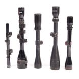 COLLECTION OF ASSORTED AIR RIFLE / RIFLE SCOPES