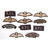 WWI FIRST WORLD WAR ROYAL FLYING CORPS PATCHES