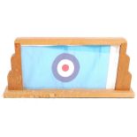20TH CENTURY RAF CAR PENNANT FLAG WITHIN CASE
