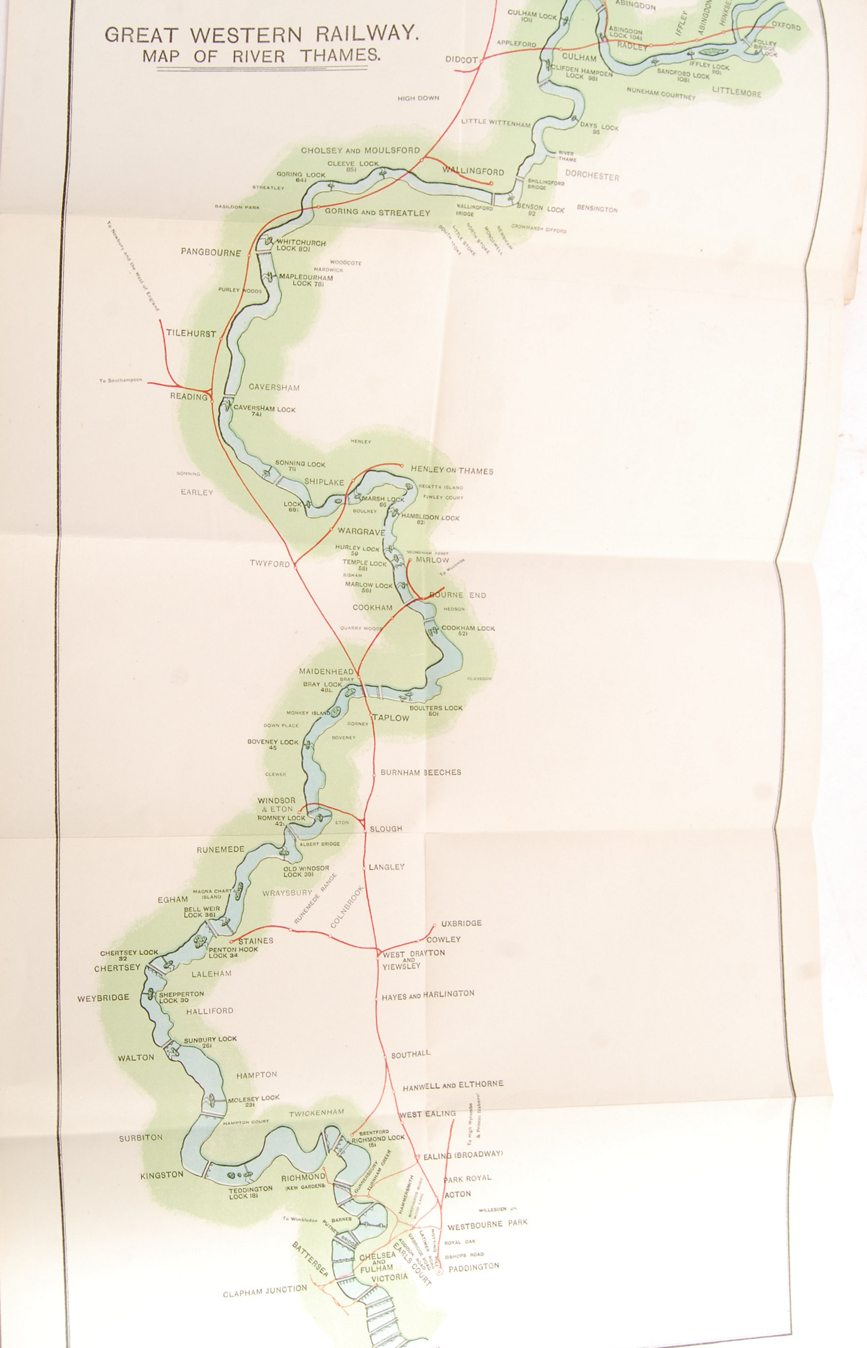 CHARMING RARE OFFICIAL GUIDE TO GREAT WESTERN RAILWAY 1911 - Image 3 of 3