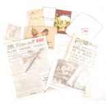 ASSORTED WWII SECOND WORLD WAR EPHEMERA