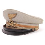 WWII ITALIAN ARMY UNIFORM PEAKED CAP FOR THE 56TH DIVISION