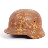 RARE ORIGINAL WWII GERMAN AFRIKA KORPS M35 STAHLHE