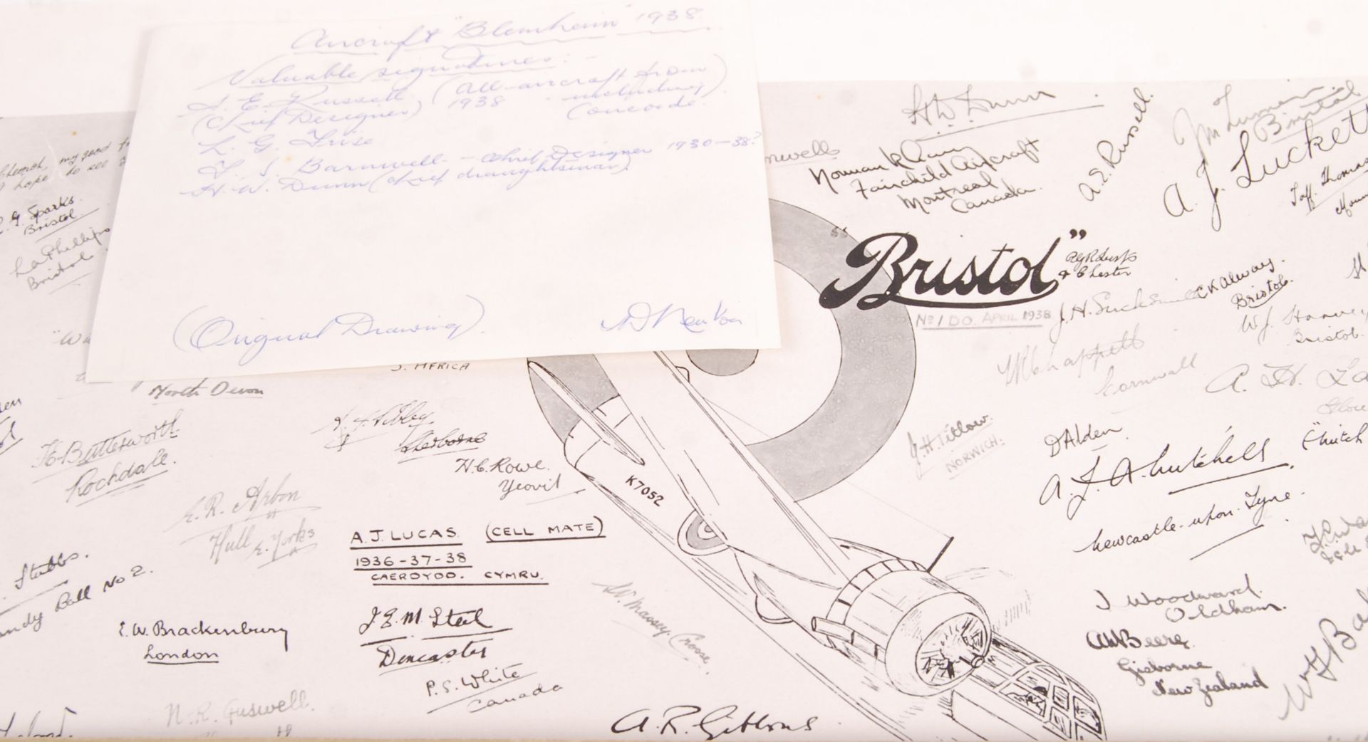 RARE COLLECTION OF BRISTOL AIRCRAFT COMPANY ITEMS - Bild 5 aus 6