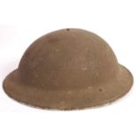 ORIGINAL WWII MK1 BRODIE HELMET - WITH FUSILIERS C