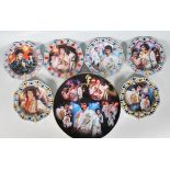 A set of six Elvis Presley collectors plates in th