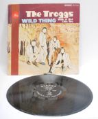 Vinyl long play LP record album by The Troggs – Wi