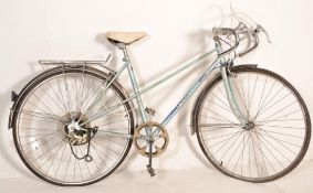 A vintage retro 20th Century racing / road bike /