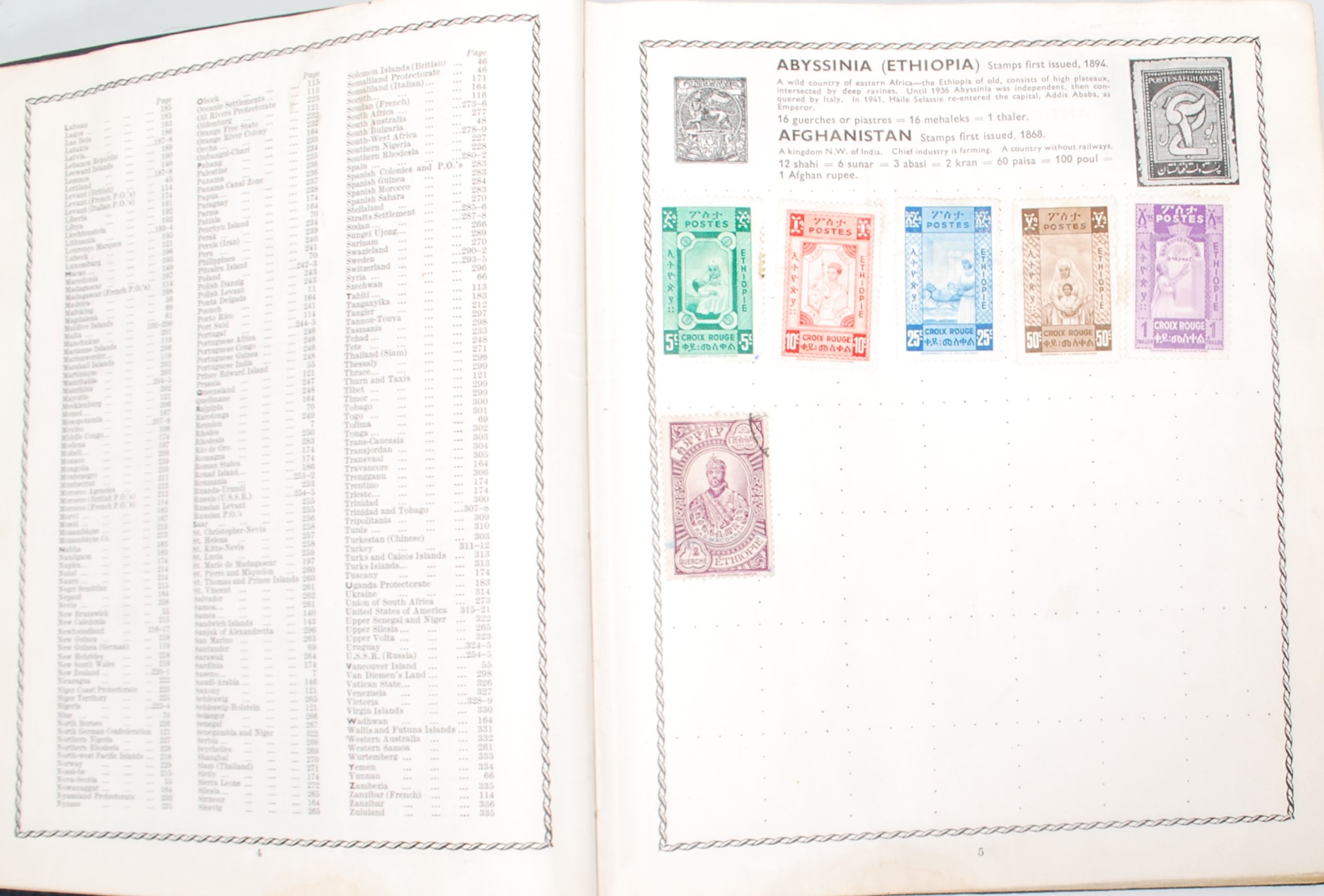 A 20th Century world stamp album to include a wide - Image 6 of 10