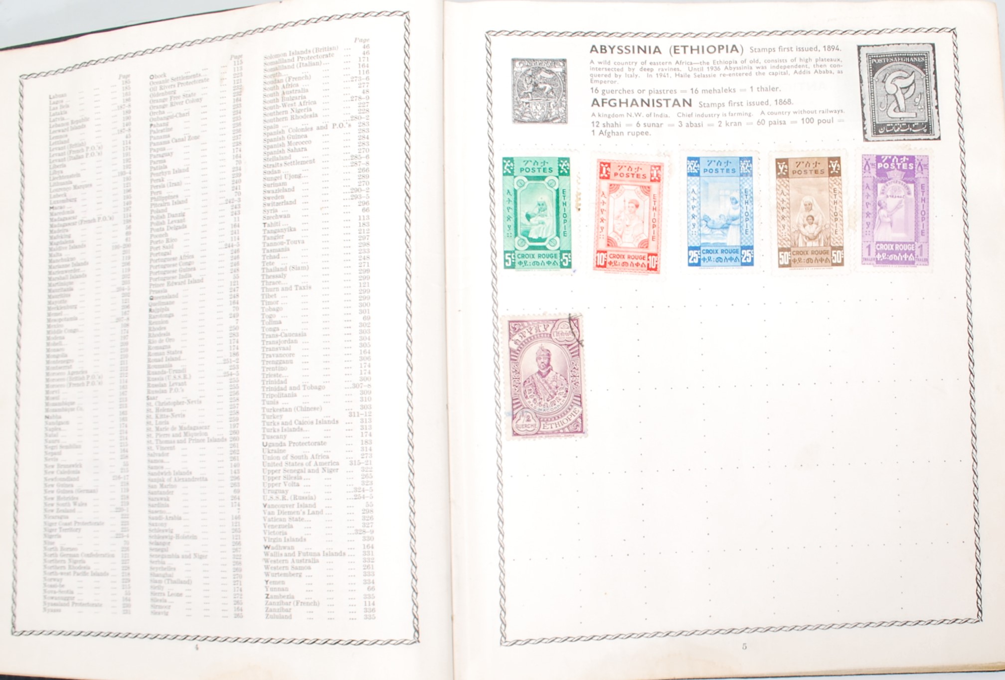 A 20th Century world stamp album to include a wide - Image 7 of 10