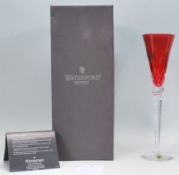 A good large Waterford Crystal cut glass toasting