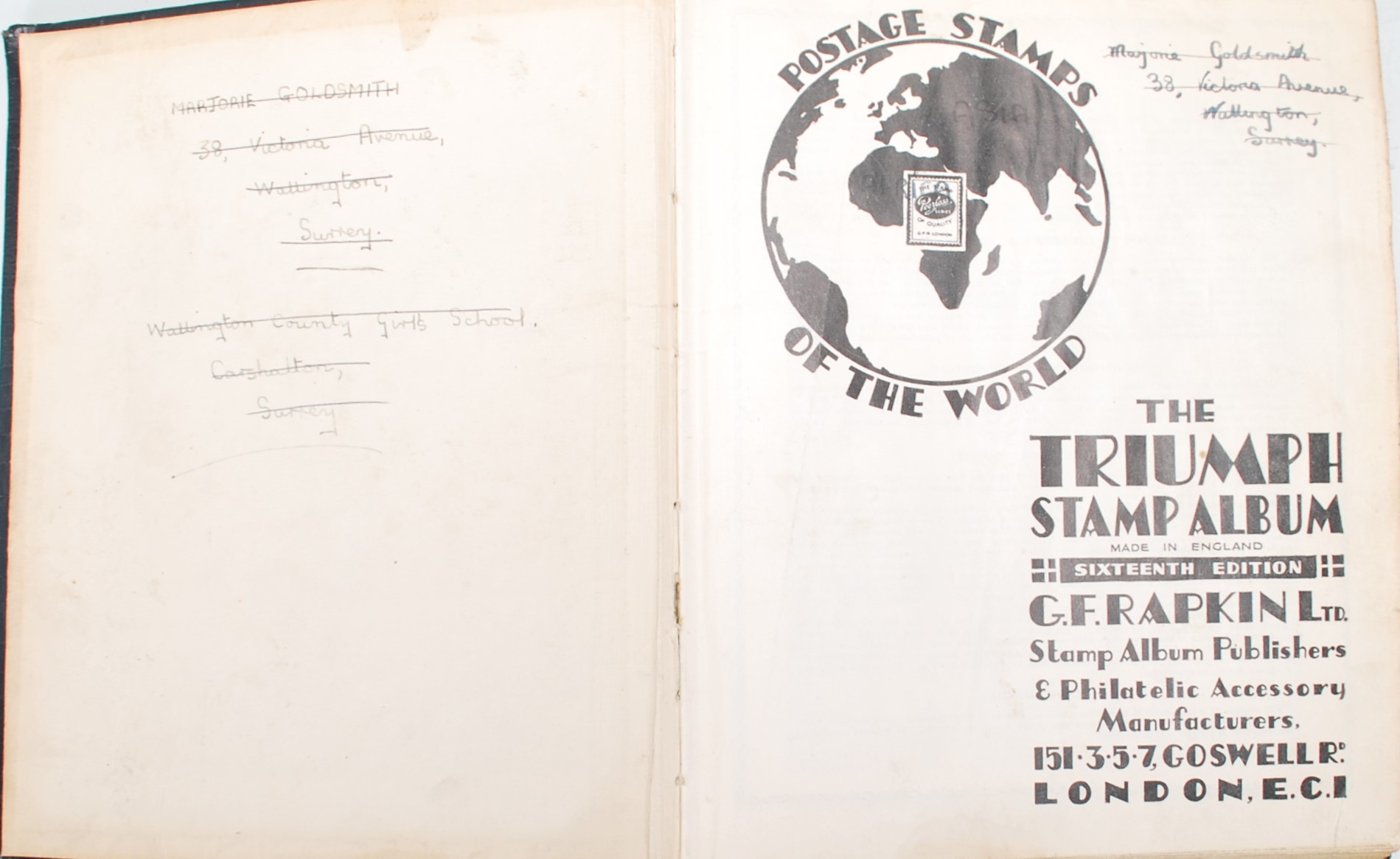 A 20th Century world stamp album to include a wide - Image 3 of 10