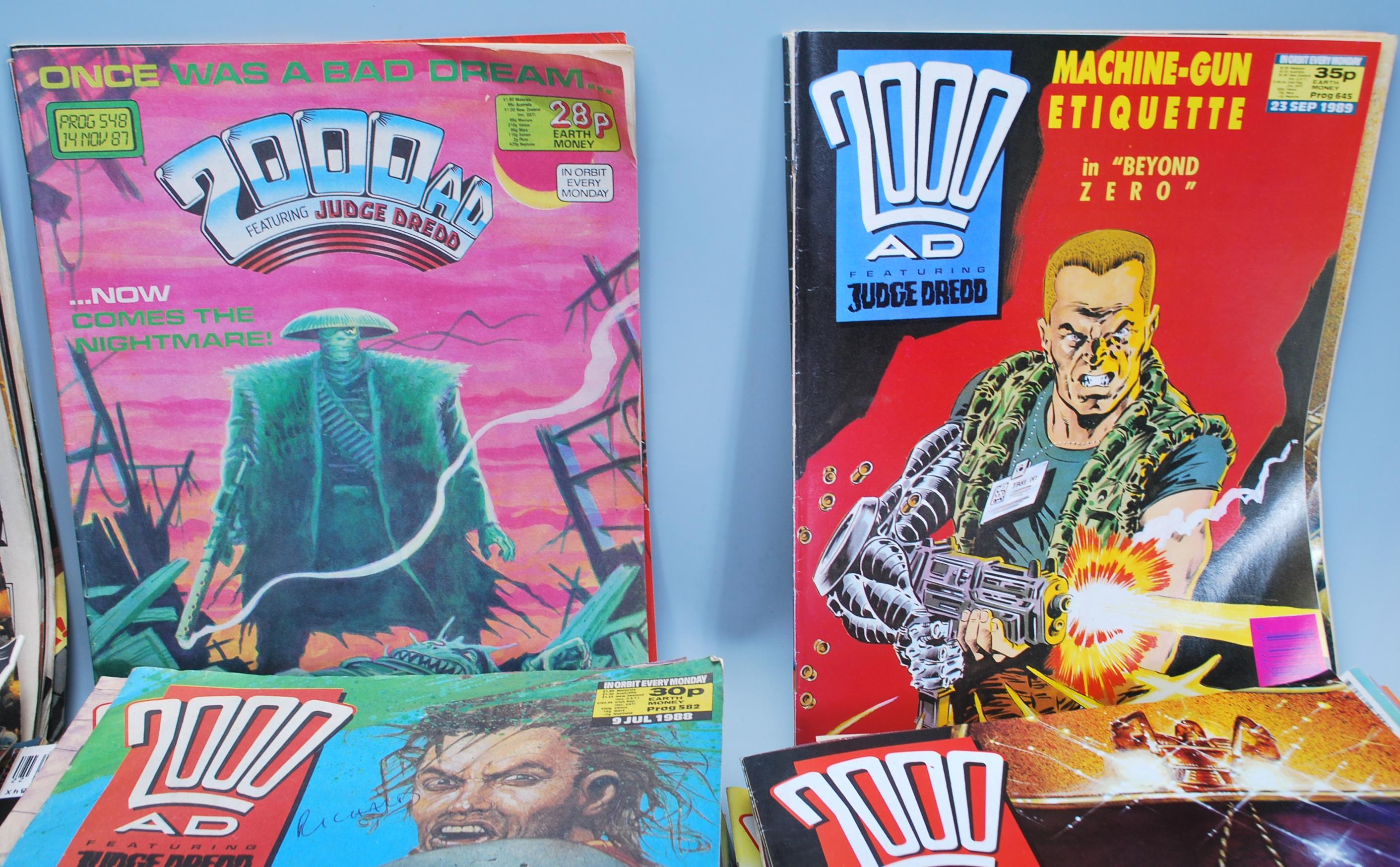 A collection of 125+ Retro 1980s original 2000AD c - Image 3 of 5