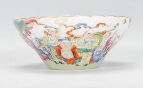 A 20th Century Chinese famille rose porcelain bowl
