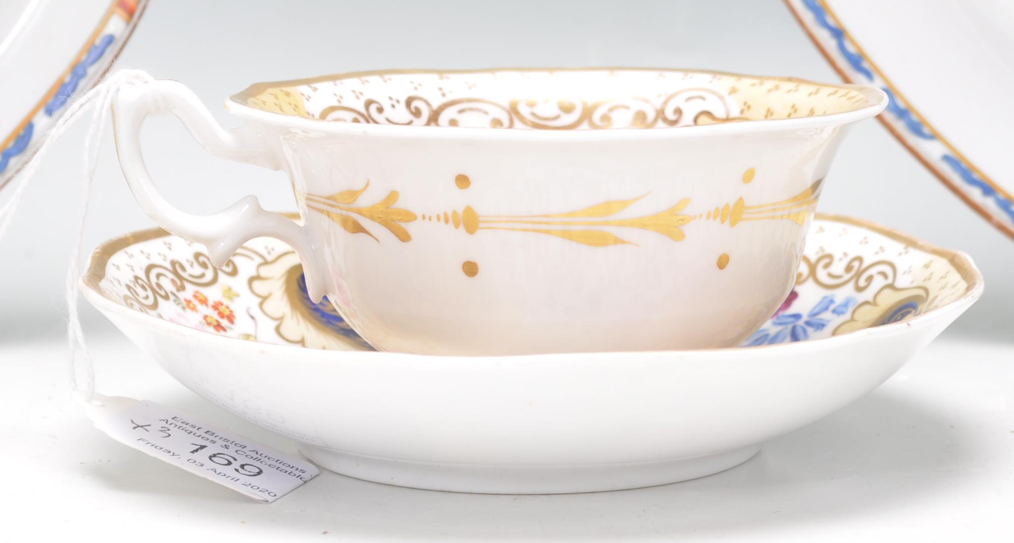 A stunning 19th Century cabinet cup and saucer in the manner of Coalport, with decorative hand - Image 3 of 16