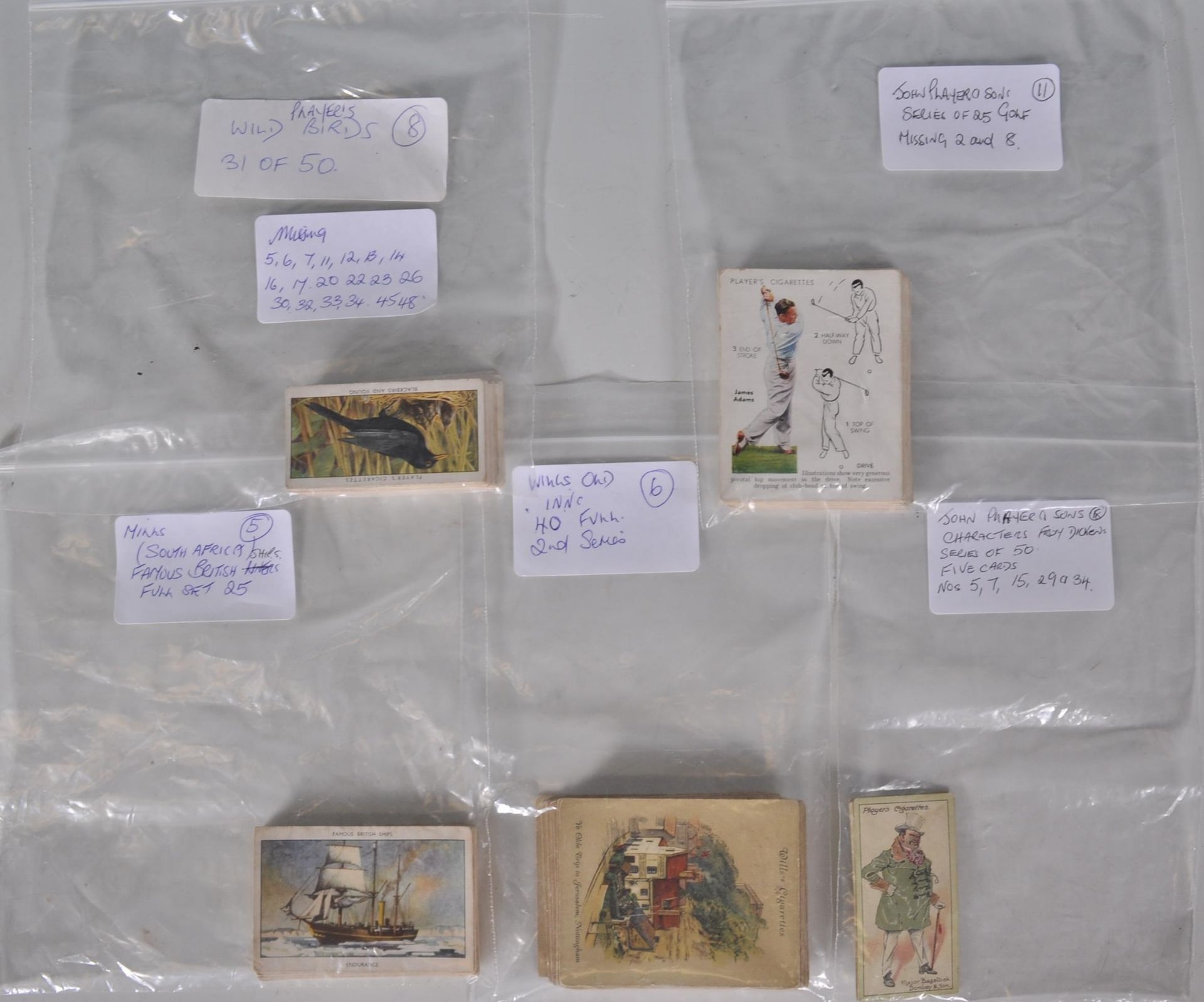 A collection of vintage cigarette cards to include full and mixed sets, full sets include; Ardath - Bild 8 aus 8