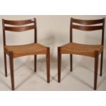 A good pair of retro mid 20th Century dining / sid