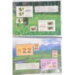 Stamp Album - A collection of stamps in album dedicated to North & South Korea. Many examples to